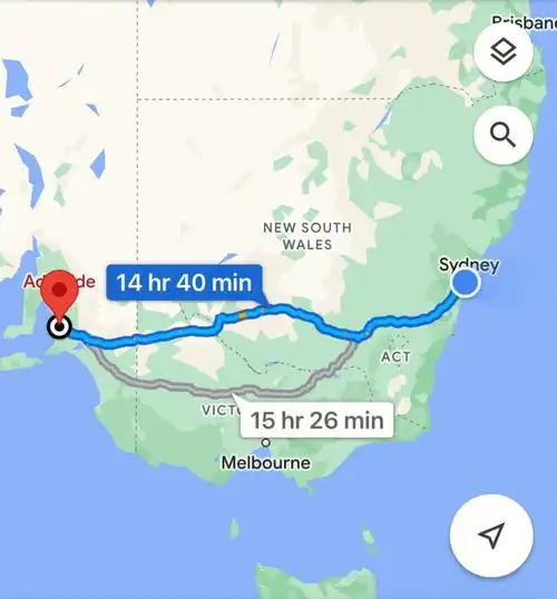 悉尼79阿德莱德自驾前往070707