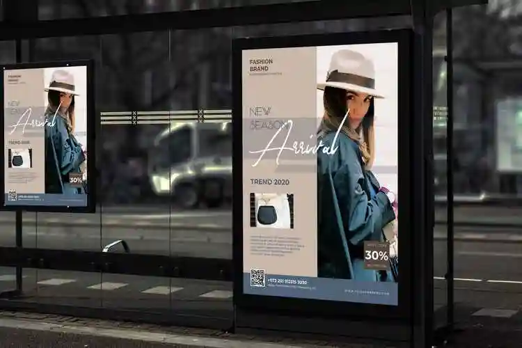 促销海报/时装销售设计模板 arrival – fashion sale poster ry