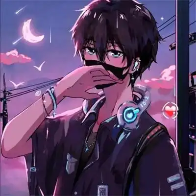 卡通高冷霸气男头像 帅气超拽动漫头像男_男生头像_美头网