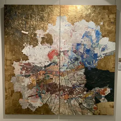 第十三届全国美展综合材料绘画2