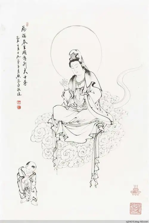 月照上人观音作品集(1)