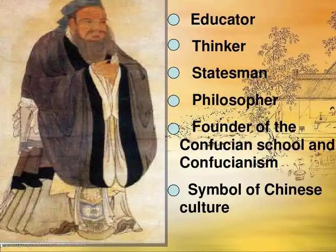 educator thinker statesman philosopher founder of the confucian