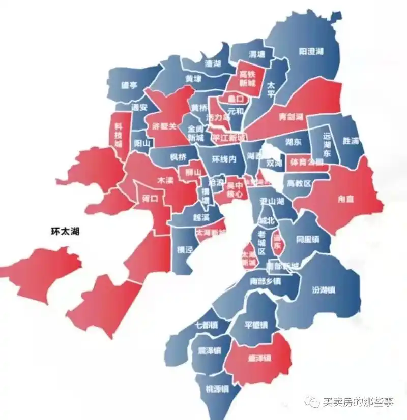 万字长文,逐一分析苏州的各个区域!