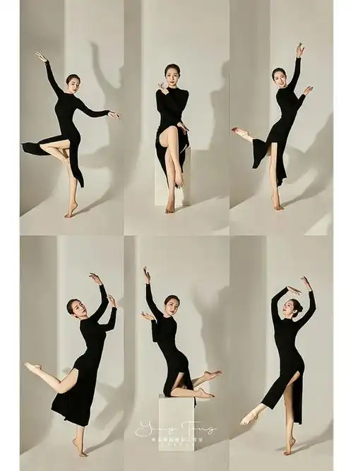 舞蹈写真必拍的舞蹈动作