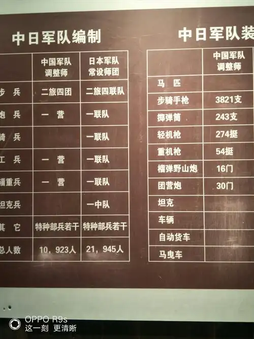 了解了中日军队的编制