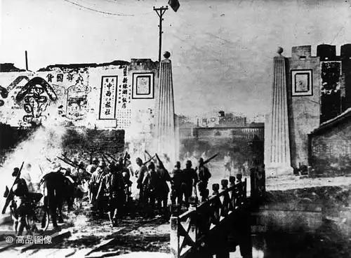1937年12月,日军攻占南京.图片来源:高品图像