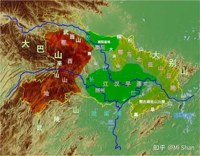 湖北与江汉平原