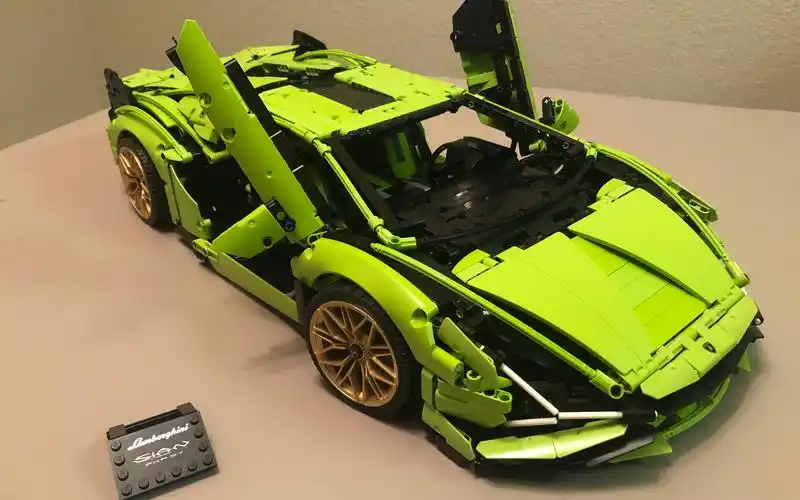 lego-lamborghini 乐高 兰博基尼_哔哩哔哩 (゜-゜)つロ 干杯~-bili