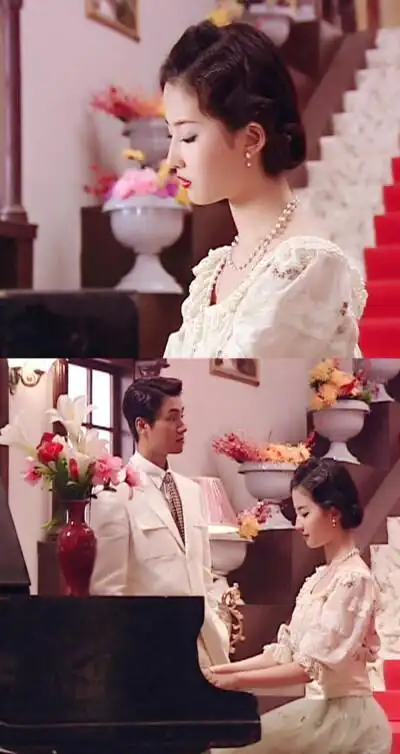 刘亦菲 白秀珠 2003电视剧《金粉世家》《金粉世家》白秀珠削肩柳腰