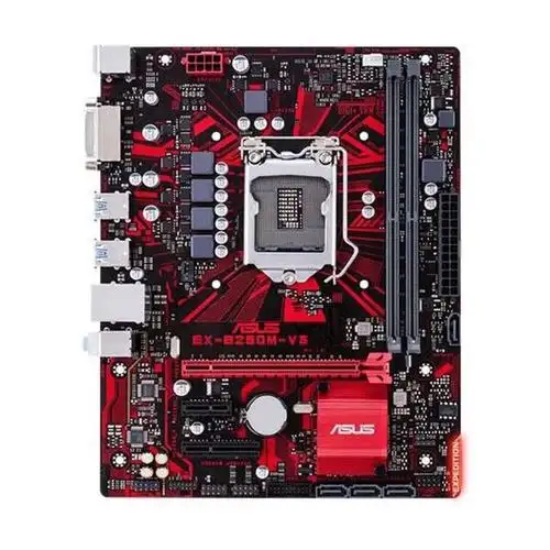 华硕ex-b250m-v si 主板 ddr4 lga 1151(工包)