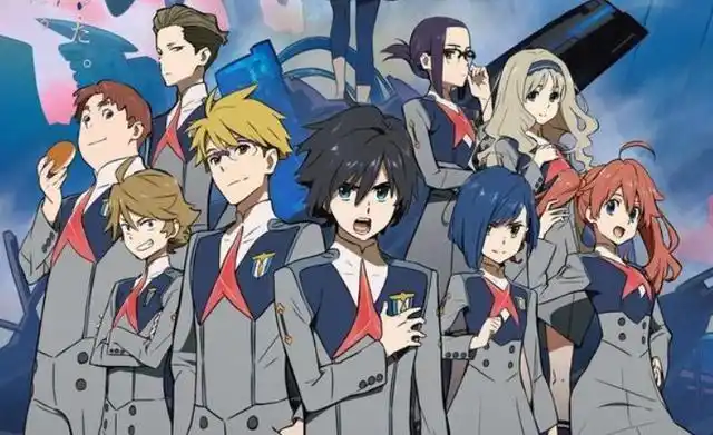 darling国家队人物列表:广(hiro),02(zerotwo),五郎(goro),未来(miku)