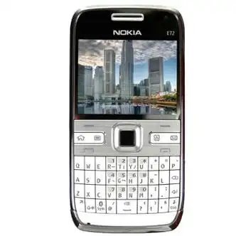 nokia/诺基亚 e72 全键盘直板移动联通3g经典怀旧学生备用手机 白色