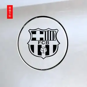 巴塞罗那,汽车车贴,汽车装饰贴,足球队徽,球队队标,巴萨球队车贴