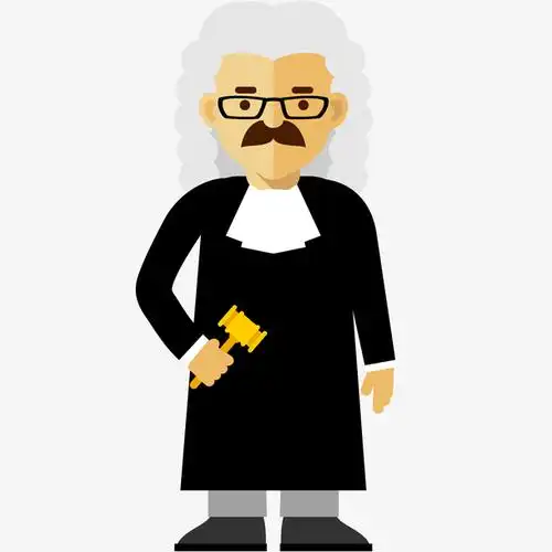 矢量律师免抠png