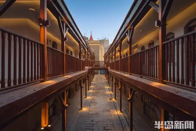 青岛:里院新颜 别有"洞天"|复兴里|潍县路|连廊|老楼|三江_网易订阅