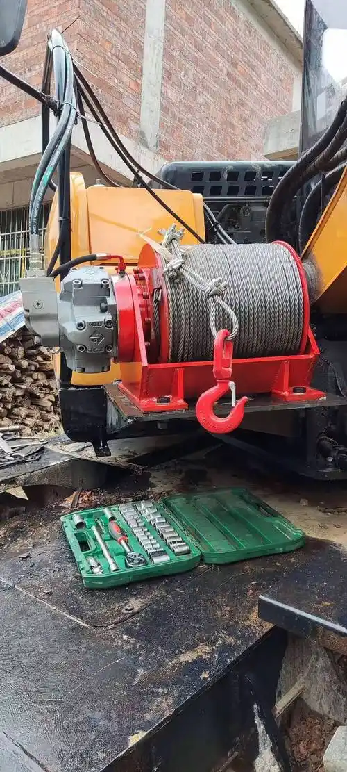河北汇科履带机吊车配件5吨卷扬机厂家供应异型可定制