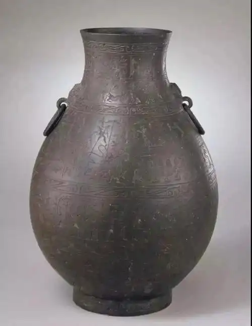 故宫国宝之战国宴乐渔猎攻占纹青铜壶简析