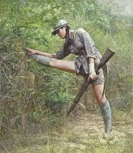 魅力女性的优秀捕手,他笔下的女红卫兵,居然是这样的气质?