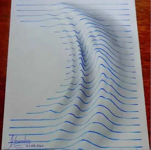 15岁少年画的一组惊人的3d素描立体画