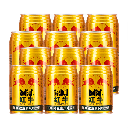 红牛饮料24罐12罐6罐250ml国产新鲜维生素风味饮料 国产 红牛250mlx12