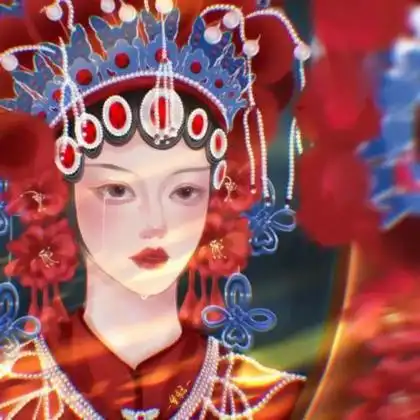 古风戏子头像女动漫