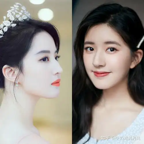 赵露思撞脸刘亦菲_发型图片