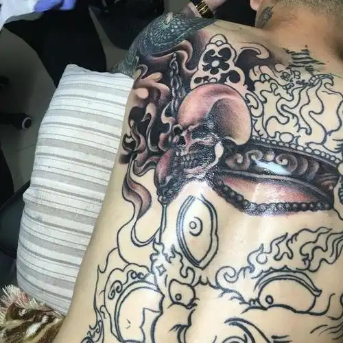 我的大黑天过程._纹身吧社区 - 纹身大咖