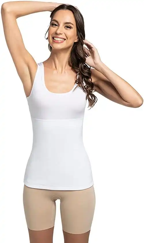 berkshire 女式曲线修身收腹塑身衣背心紧身上衣常规尺码和加大尺码