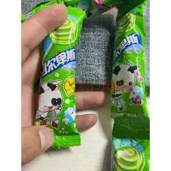 阿尔卑斯柠檬牛奶味硬糖棒棒糖20支装 儿童糖果 经典棒棒糖 休闲零食