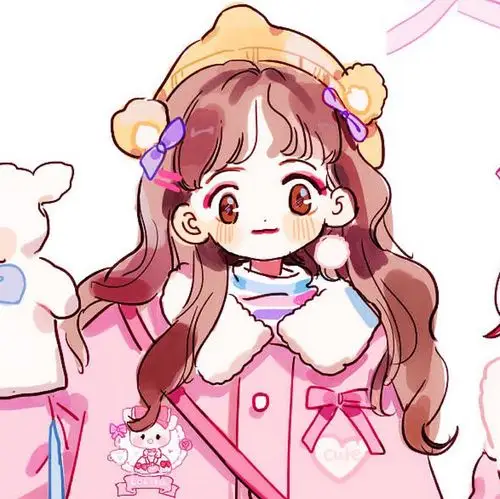 闺蜜头像画师微博id:普通小狗自截 - 堆糖,美图壁纸兴趣社区