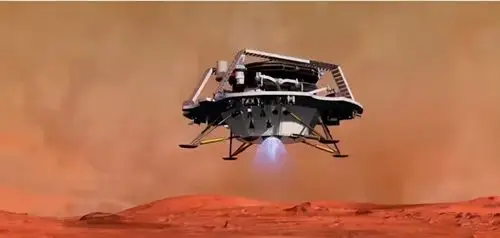 天问一号成功着陆火星火星首次留下中国印迹
