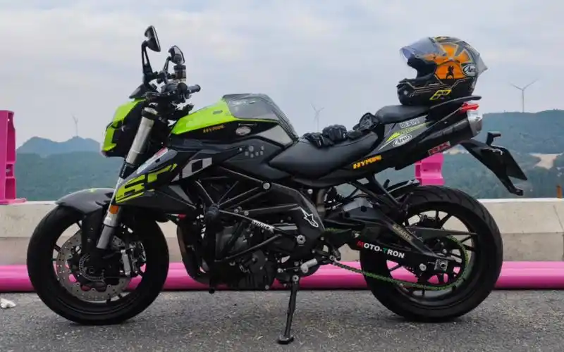 我的宝贝座驾两岁了贝纳利 benelli tnt600i