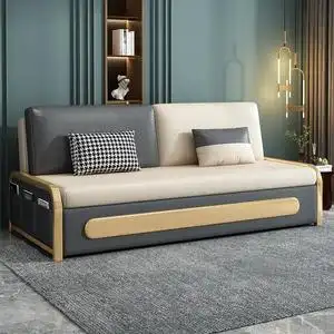 多功能沙发床科技布网红款小户型客厅简约现代坐卧两用折叠床