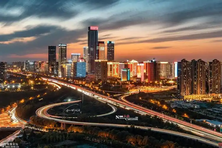 鸟瞰西安系列2020年精选9张作品