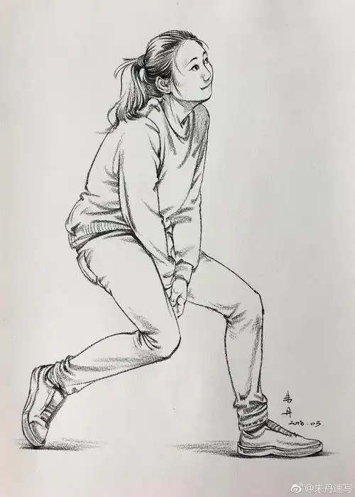 大动态作者(|速写|动态|朱丹_新浪新闻