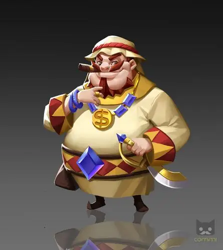 欧美q版设定-海盗系列|插画|游戏原画|厦门commi - 原创作品 - 站酷