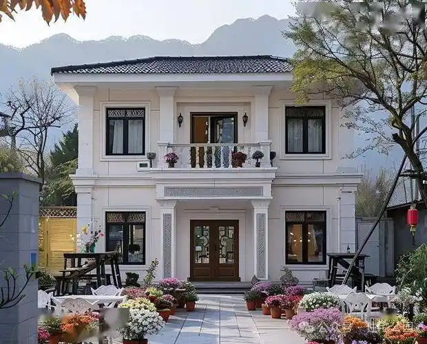 占地130平的农村小洋楼,5卧2厅有阳台,厨房还有小后门(2494)