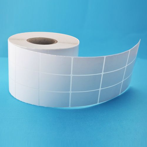 空白不干胶铜版纸30x50x5000张卷筒打印纸条码打印机标签纸