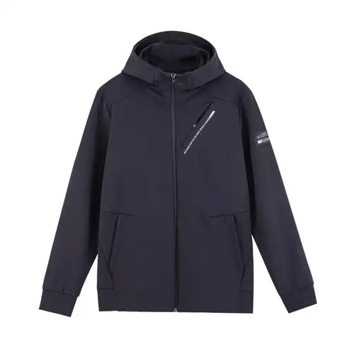 安踏外套风衣2020秋季新款舒适休闲时尚连帽运动运动茄克