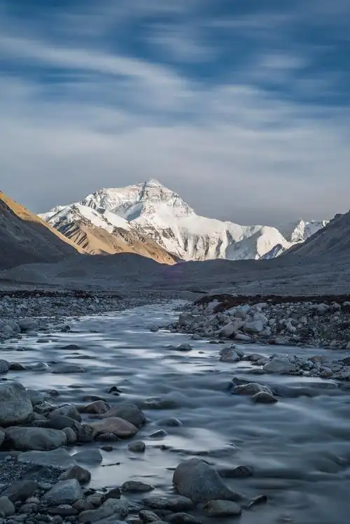 喜马拉雅山珠穆朗玛峰