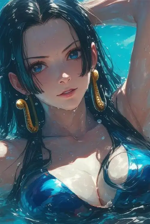 海贼王#这样的女帝格外性感.