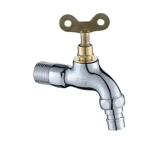 带锁的水龙头户外家用4分室外防盗防冻防偷水拖把池自来水有钥匙