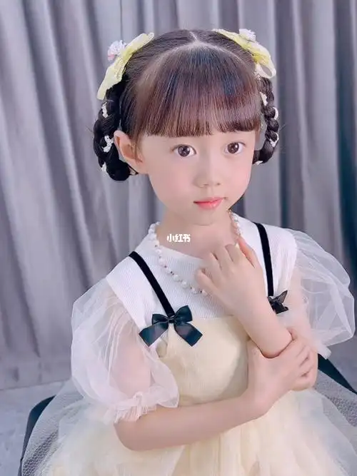 78甜美可爱小公主发型