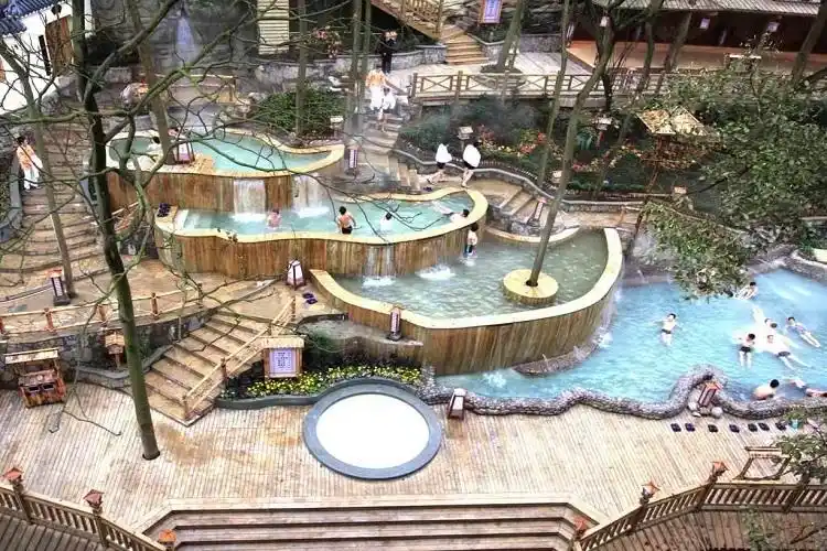 超长预售重庆南温泉公园会所门票成人票打卡巴渝十二景之一赏灯会猜