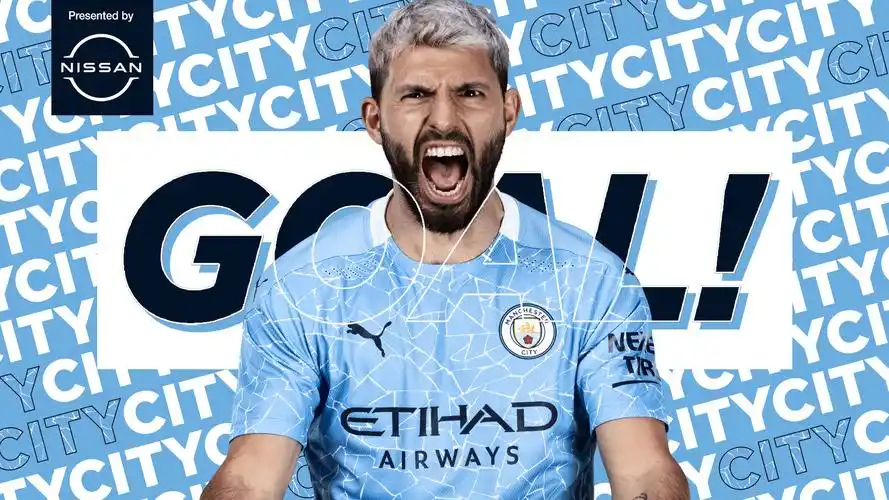 谢幕战阿圭罗头顶脚踢 单一球队英超进球最多_阿坤