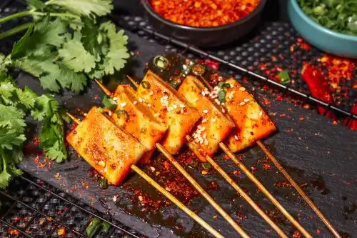 蟹排烧烤 烧烤 烤串