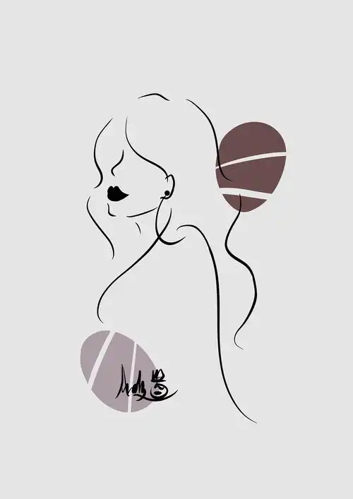 极简线条画|插画|艺术插画|andy酱0604 - 原创作品 - 站酷 (zcool)