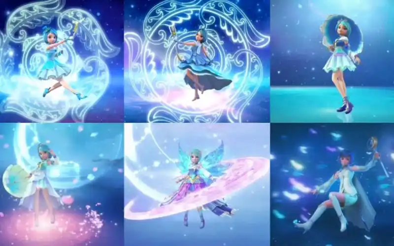 盘点:星学院—小月的所有变身套装