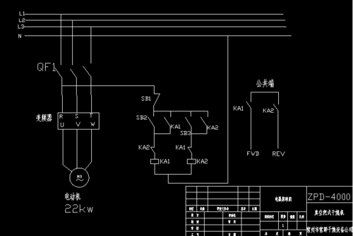 柴油烘箱全自动控制电路图