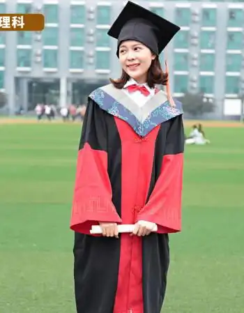 大学生学位学士服毕业礼服女学院风文工本科硕定做yjh 博士服理科灰领